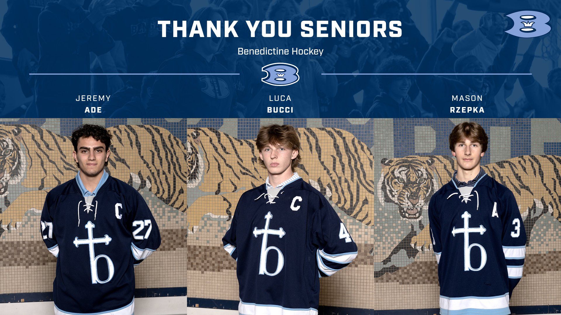 Thank You Seniors Benedictine Hockey 1